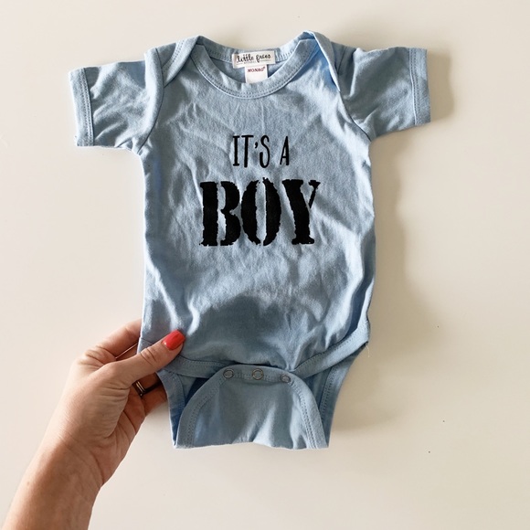 it's a boy onesie